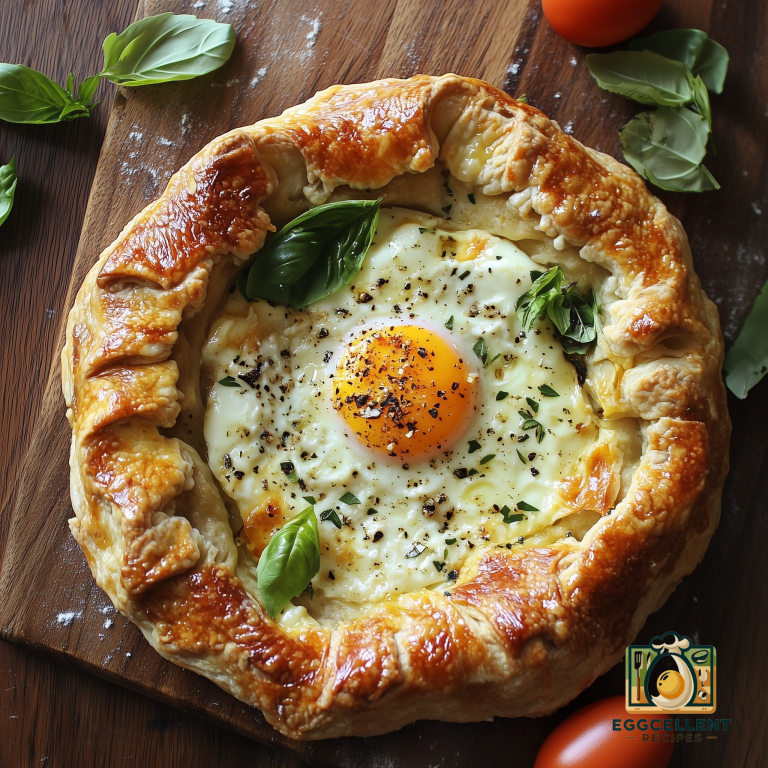 Ricotta And Egg Galette