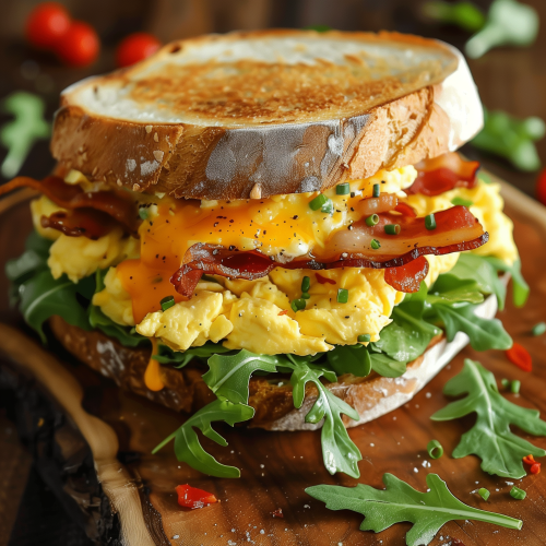 Classic Bacon And Egg Sandwich Recipe