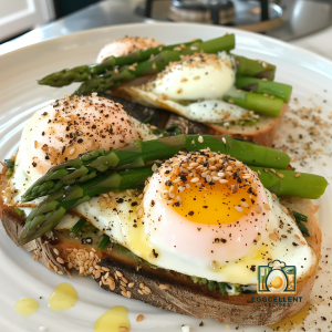 Asparagus and Soft Eggs on Toast Recipe