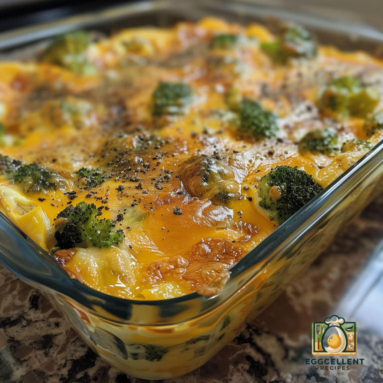 Cheesy Egg and Broccoli Casserole