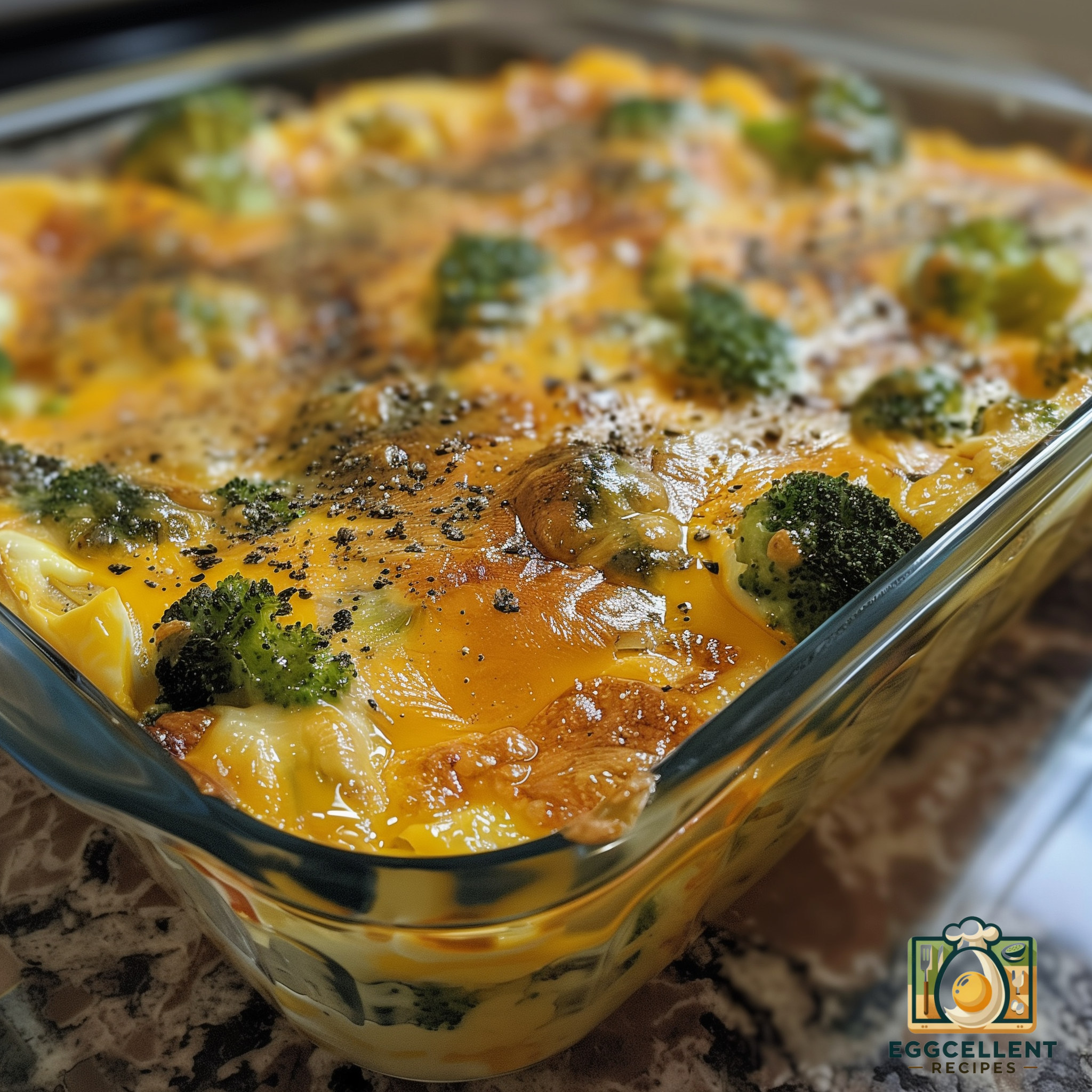 Cheesy Egg and Broccoli Casserole Recipe