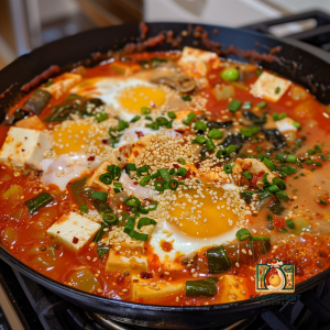 Korean Soft Tofu Stew with Egg (Sundubu Jjigae) Recipe