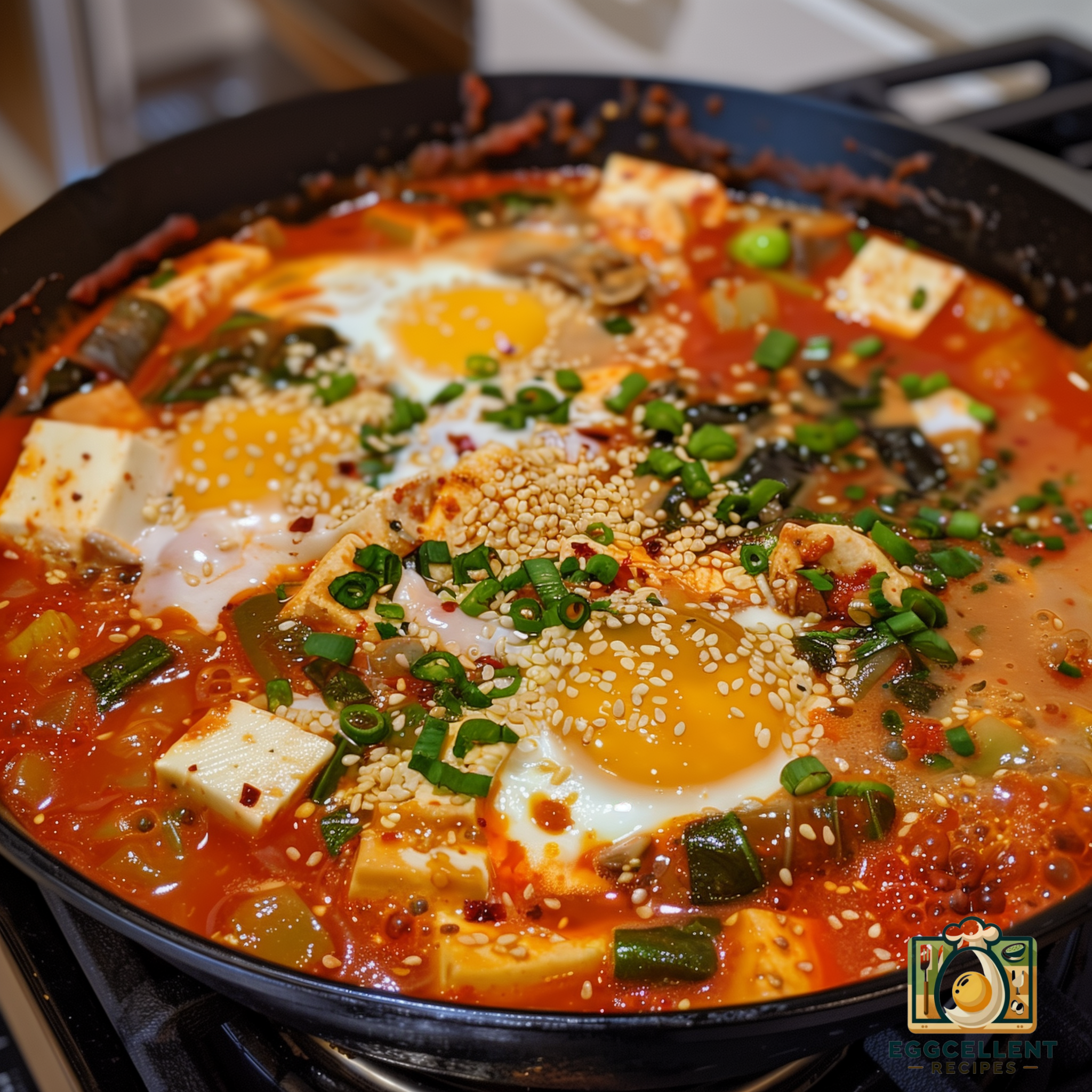 Korean Soft Tofu Stew with Egg (Sundubu Jjigae) Recipe