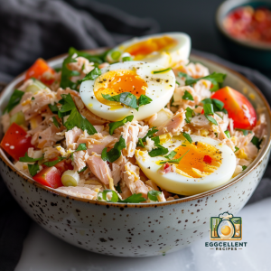 Tuna Salad with Boiled Eggs Recipe