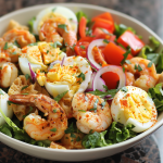 Shrimp and Egg Louie Salad Recipe