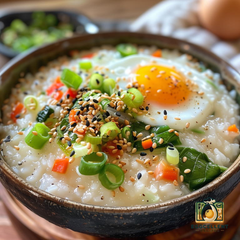Korean Rice Jook Juk (Korean Rice Porridge)