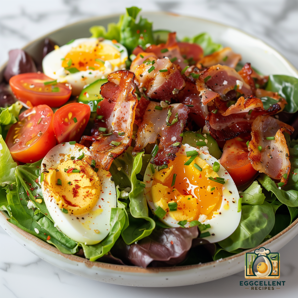 BLT Salad with Egg Recipe