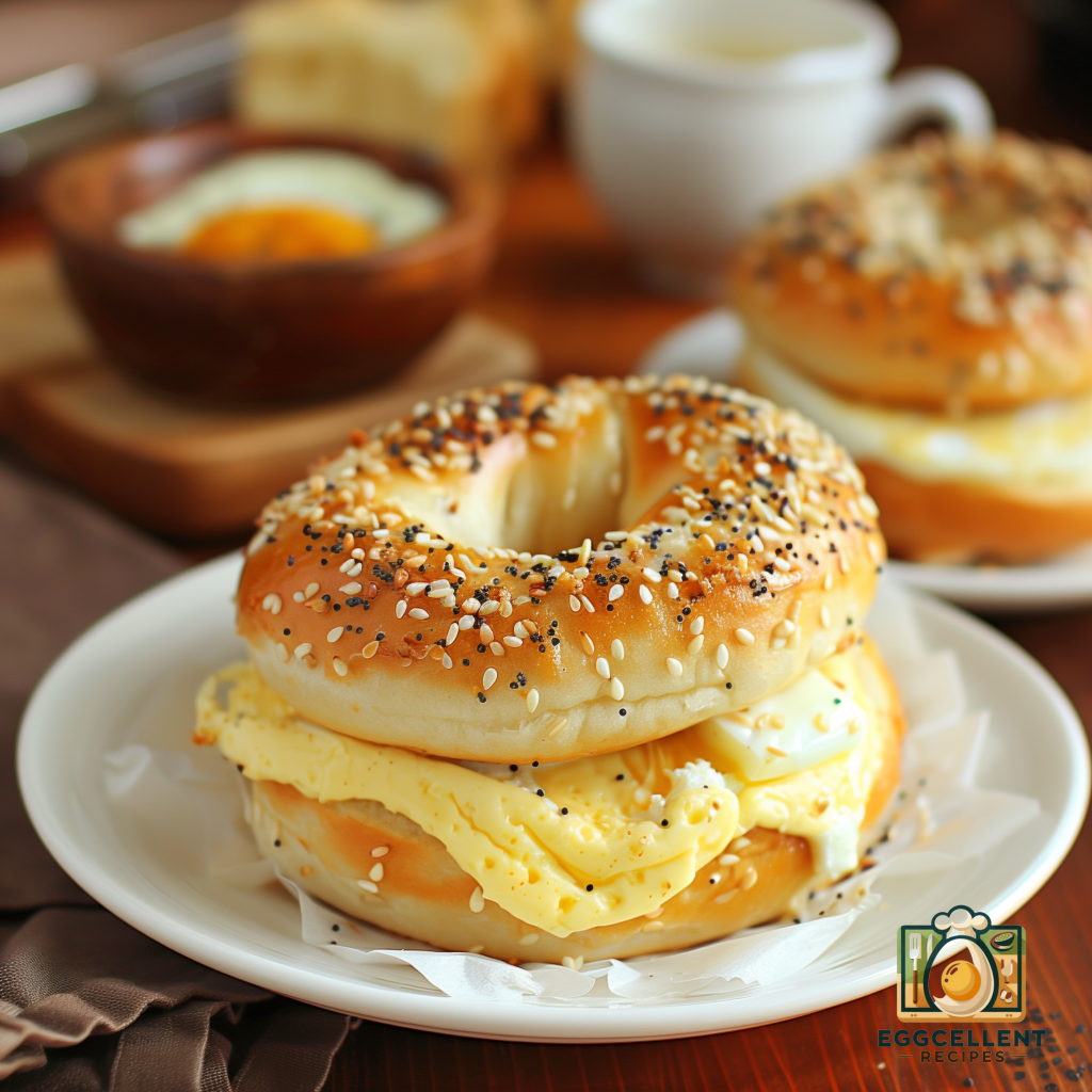 Montreal-Style Bagels with Egg and Cheese Recipe