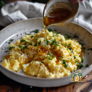 Scrambled Eggs with Maple Syrup Recipe