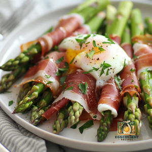 Asparagus and Prosciutto Wrapped Eggs Recipe