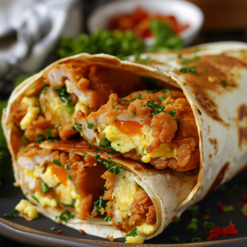 crispy-chicken-egg-wrap