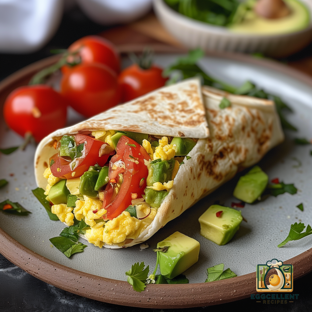 Egg and Avocado Wrap Recipe