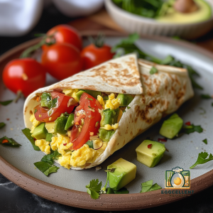 Egg and Avocado Wrap Recipe