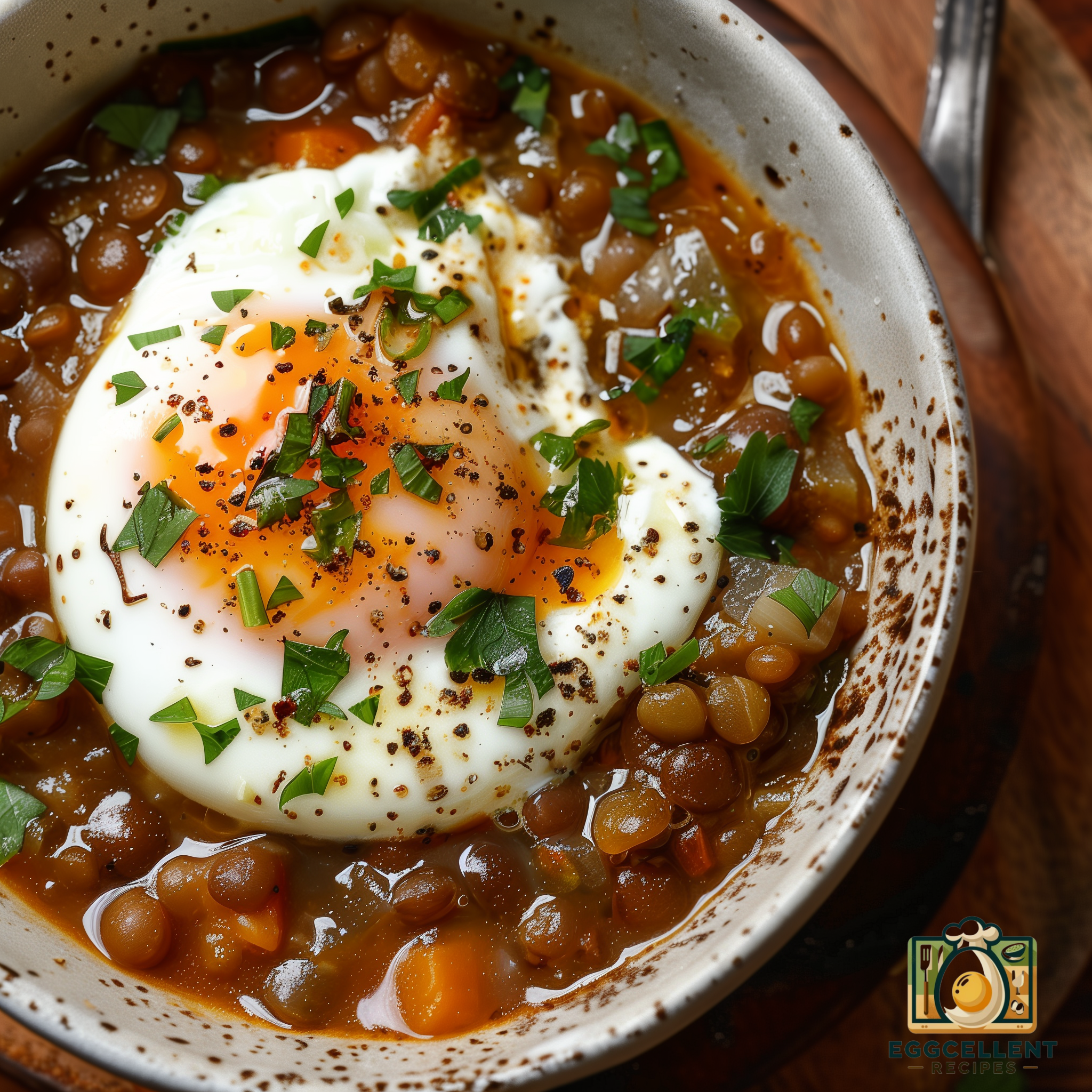 Egg and Lentil Stew Recipe