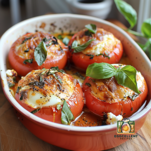 Egg and Ricotta Stuffed Tomatoes Recipe