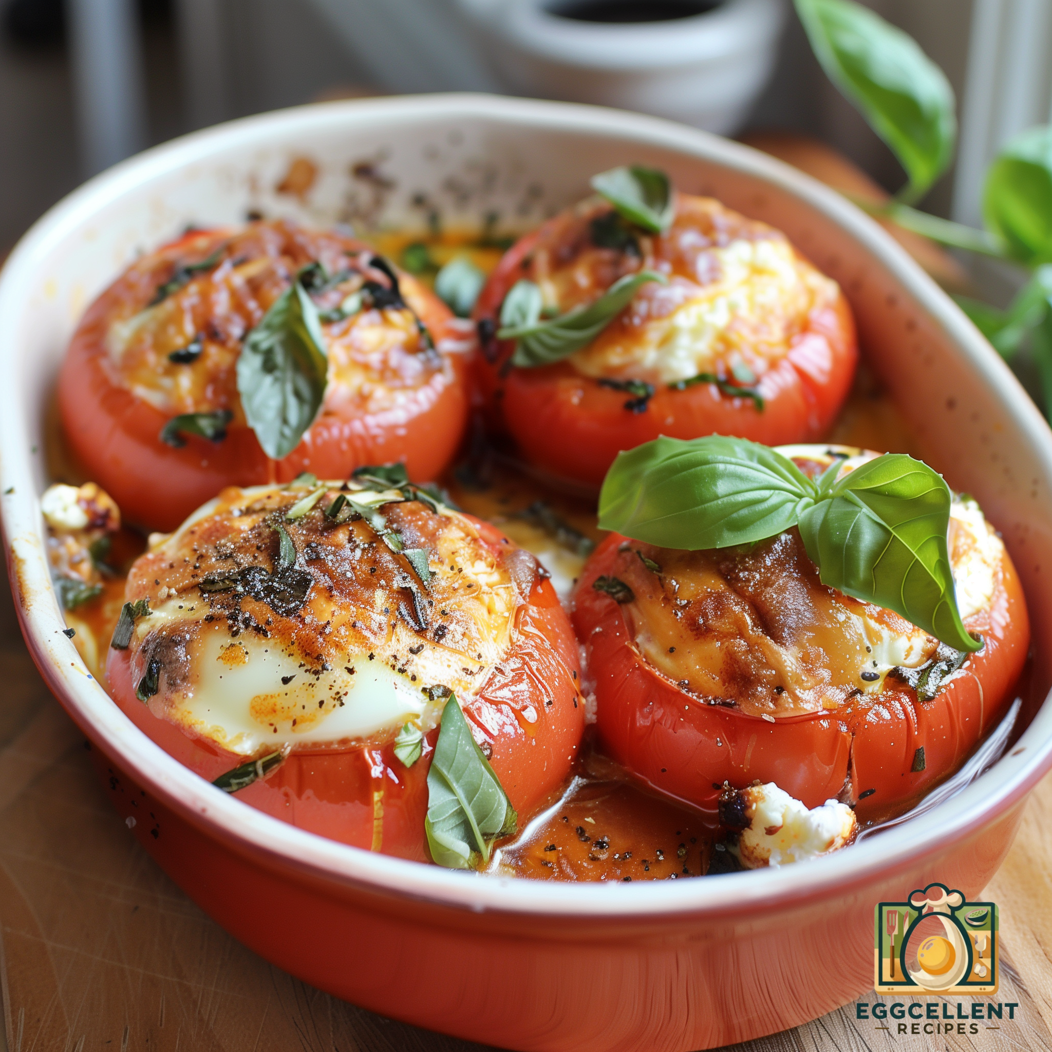 Egg and Ricotta Stuffed Tomatoes Recipe