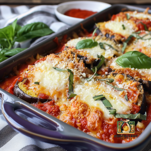 Eggplant Parmesan with Eggs Recipe