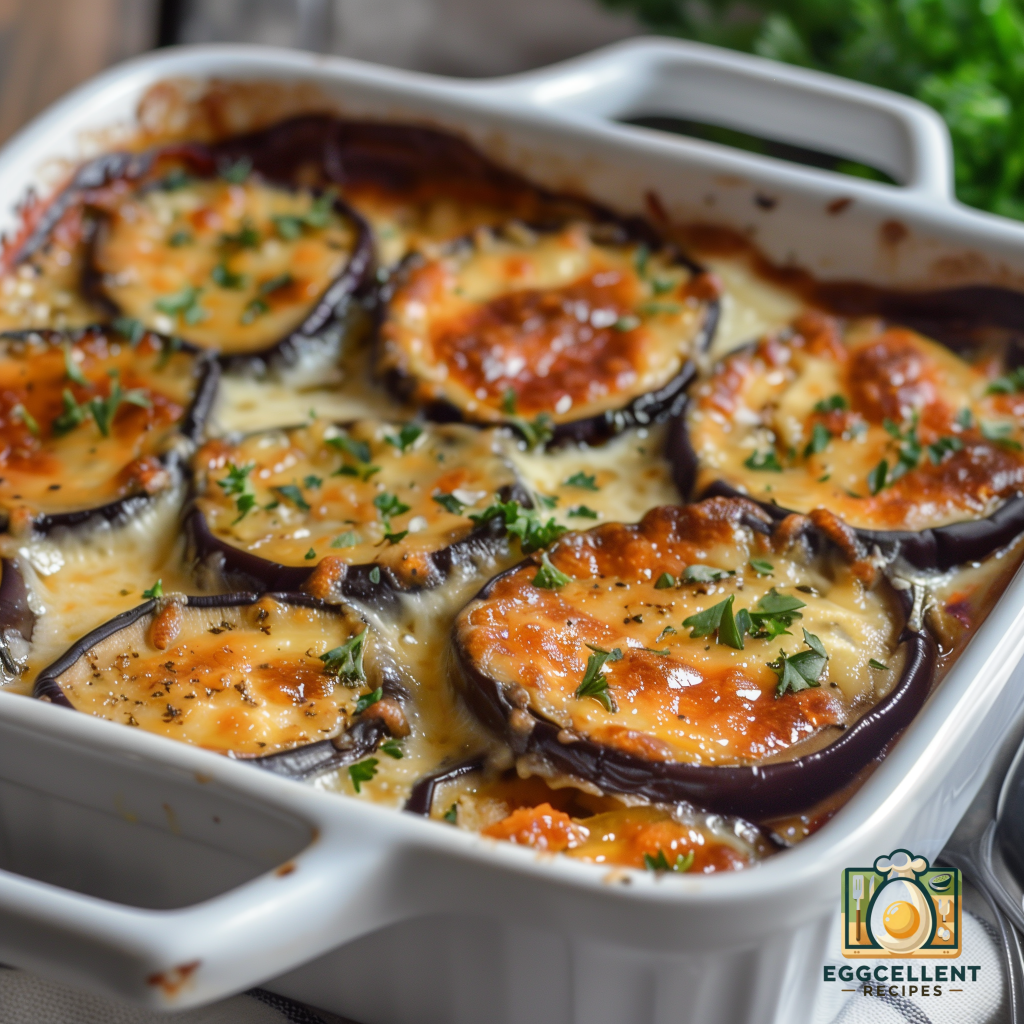 Eggplant and Egg Casserole