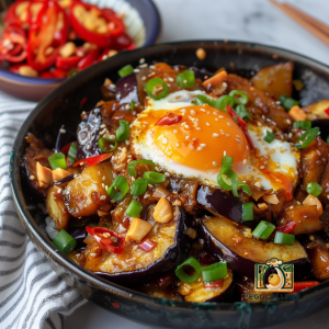 Eggplant and Egg Stir-Fry Recipe