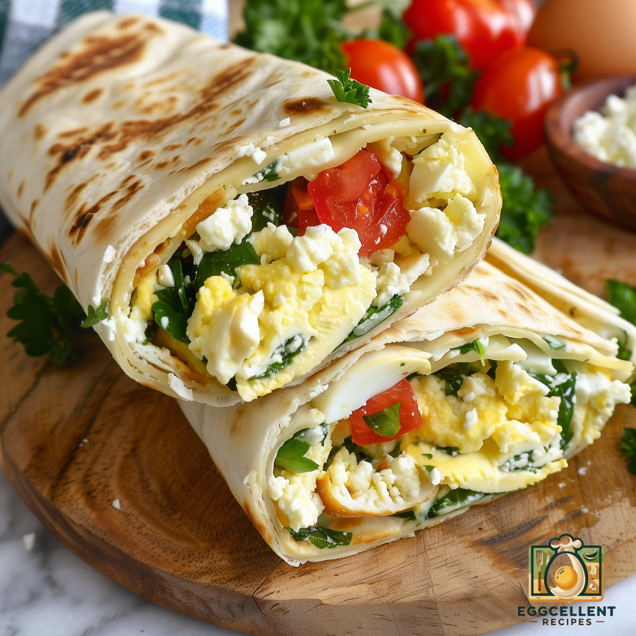 Greek Egg Wrap Recipe