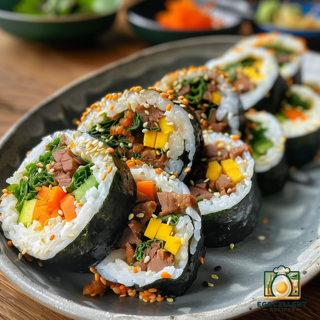 Korean Gimbap Recipe