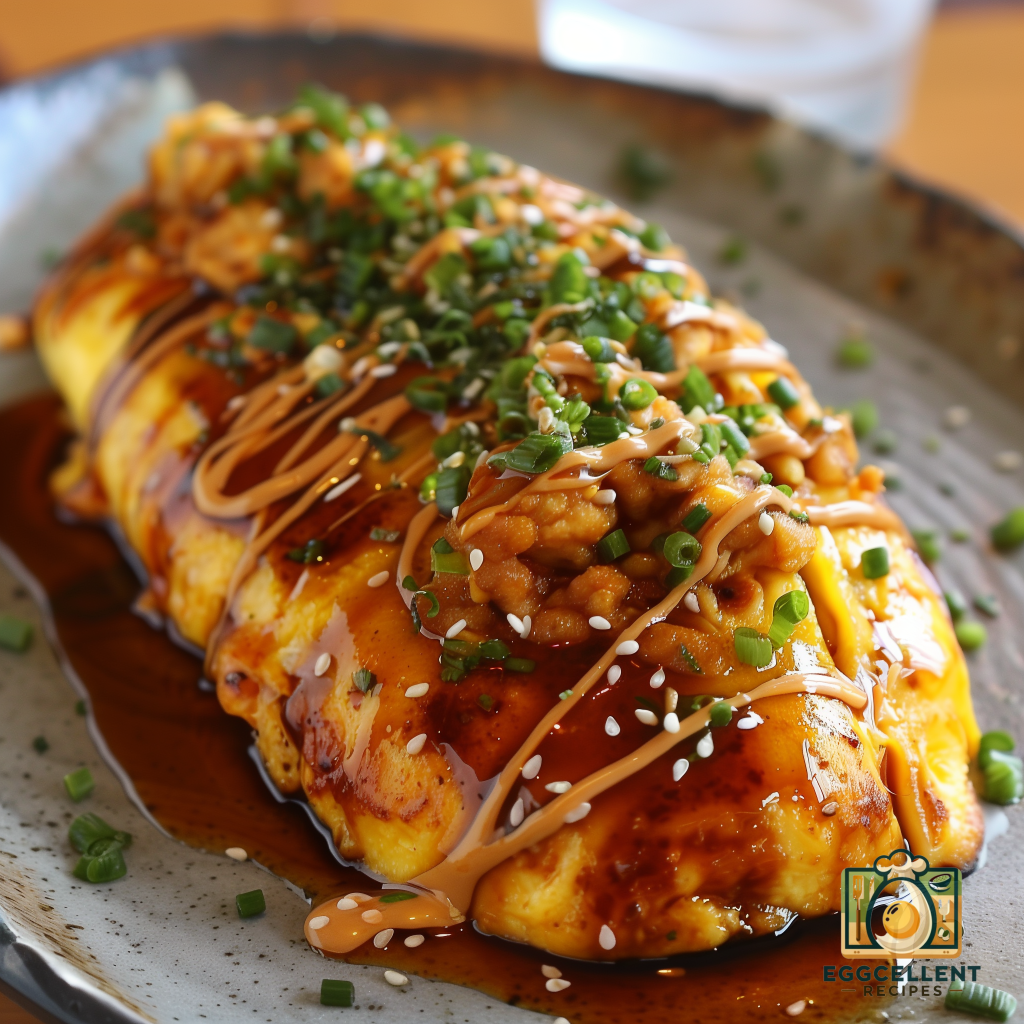 Omurice (Korean Rice omelette)