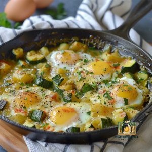 Zucchini and Egg Skillet Recipe