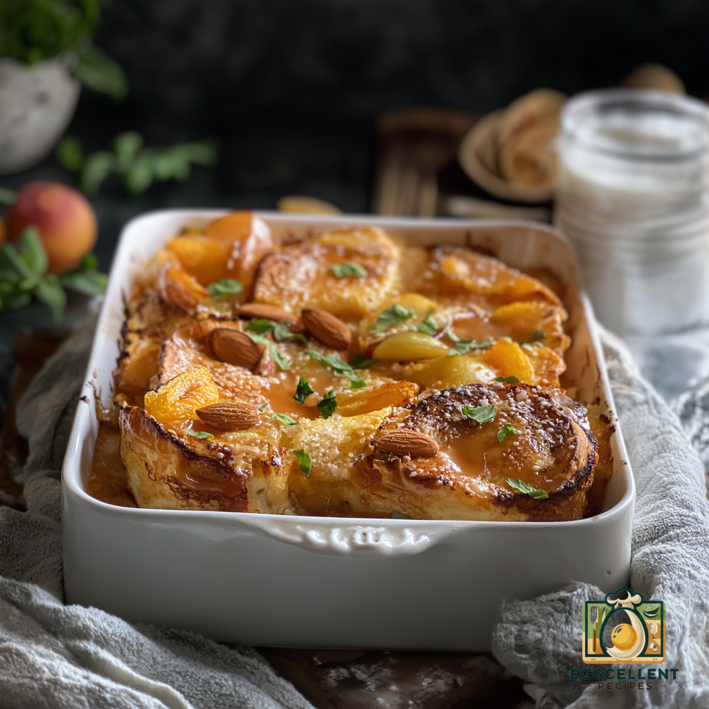 Apricot and Almond Baked French Toast Recipe