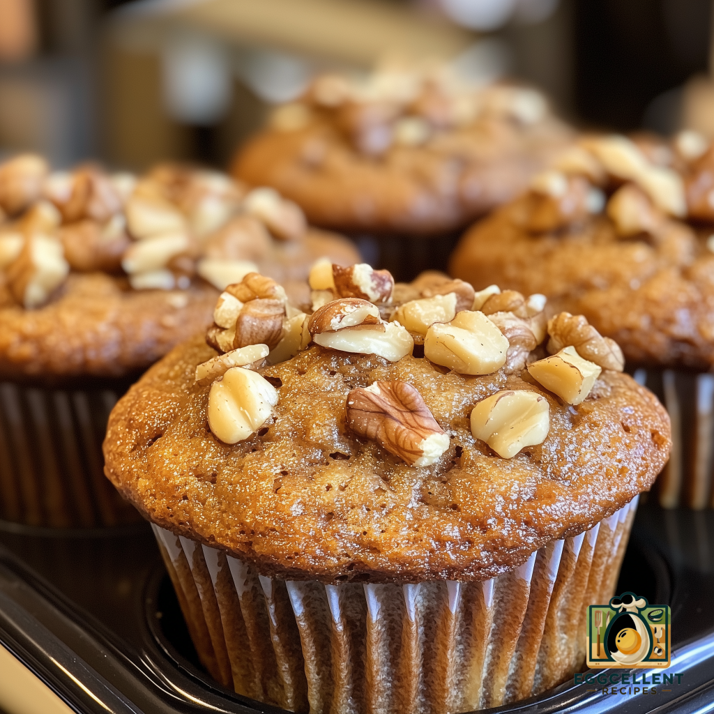 Banana Nut Muffins Recipe