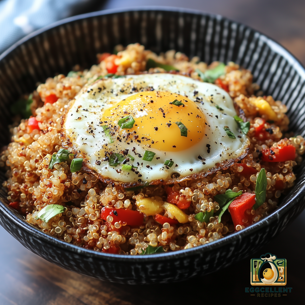 Egg-Fried Quinoa Recipe