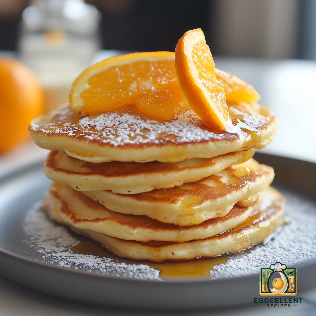 Orange Ricotta Pancakes Recipe