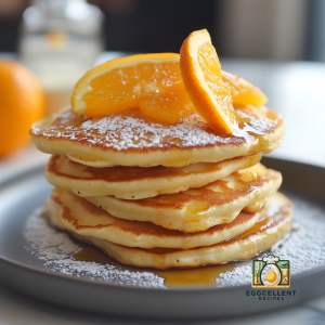 Orange Ricotta Pancakes  Recipe