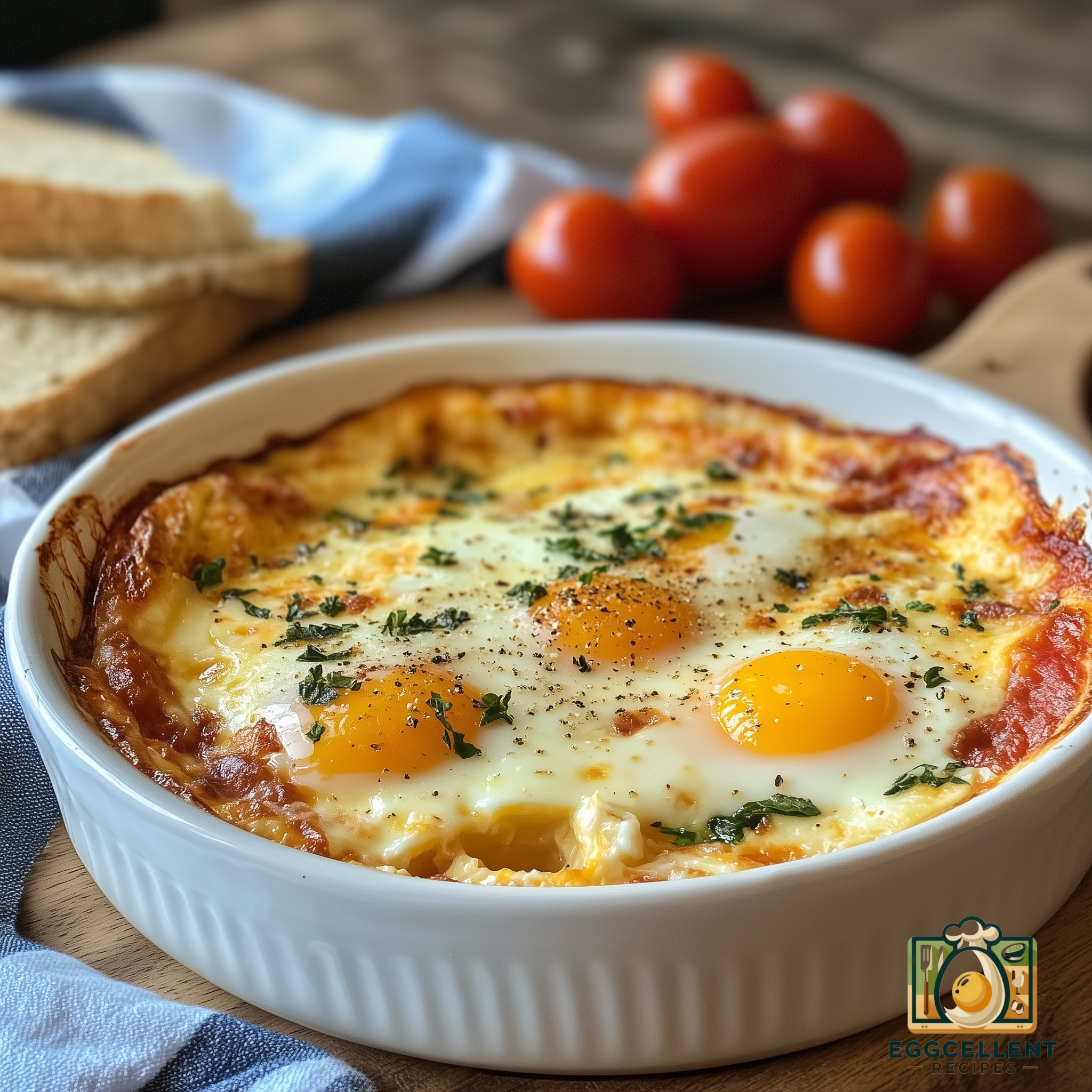 Portuguese Baked Eggs Recipe