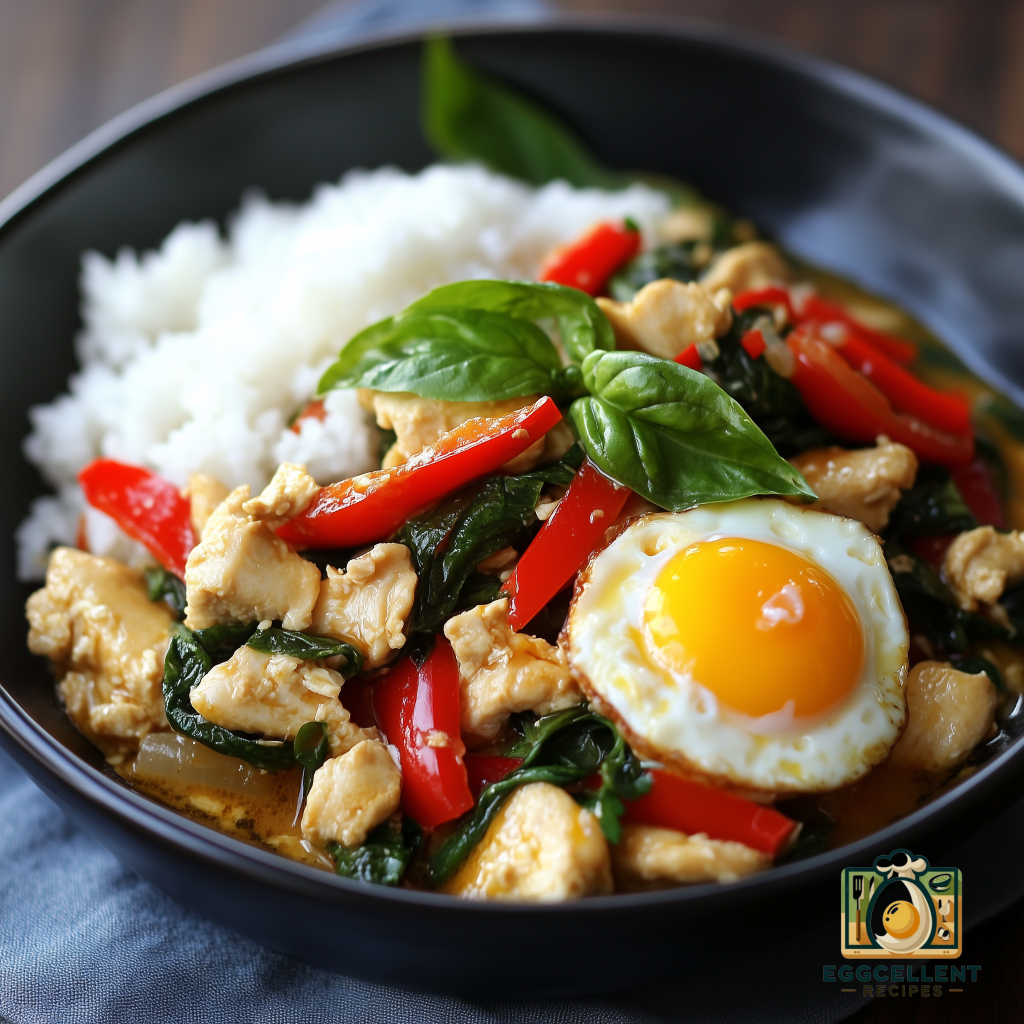 Thai Basil Egg Stir-Fry Recipe