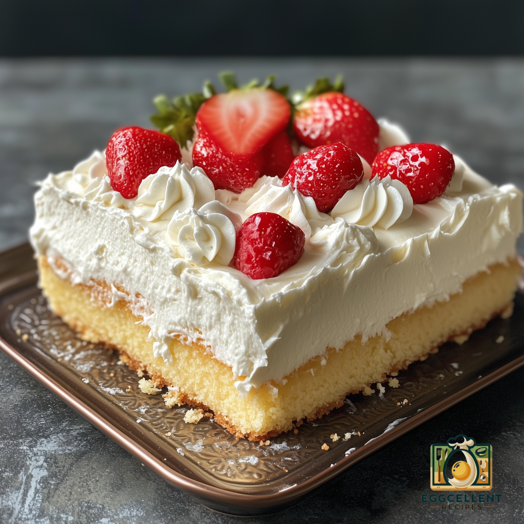 Tres Leches Cake Recipe