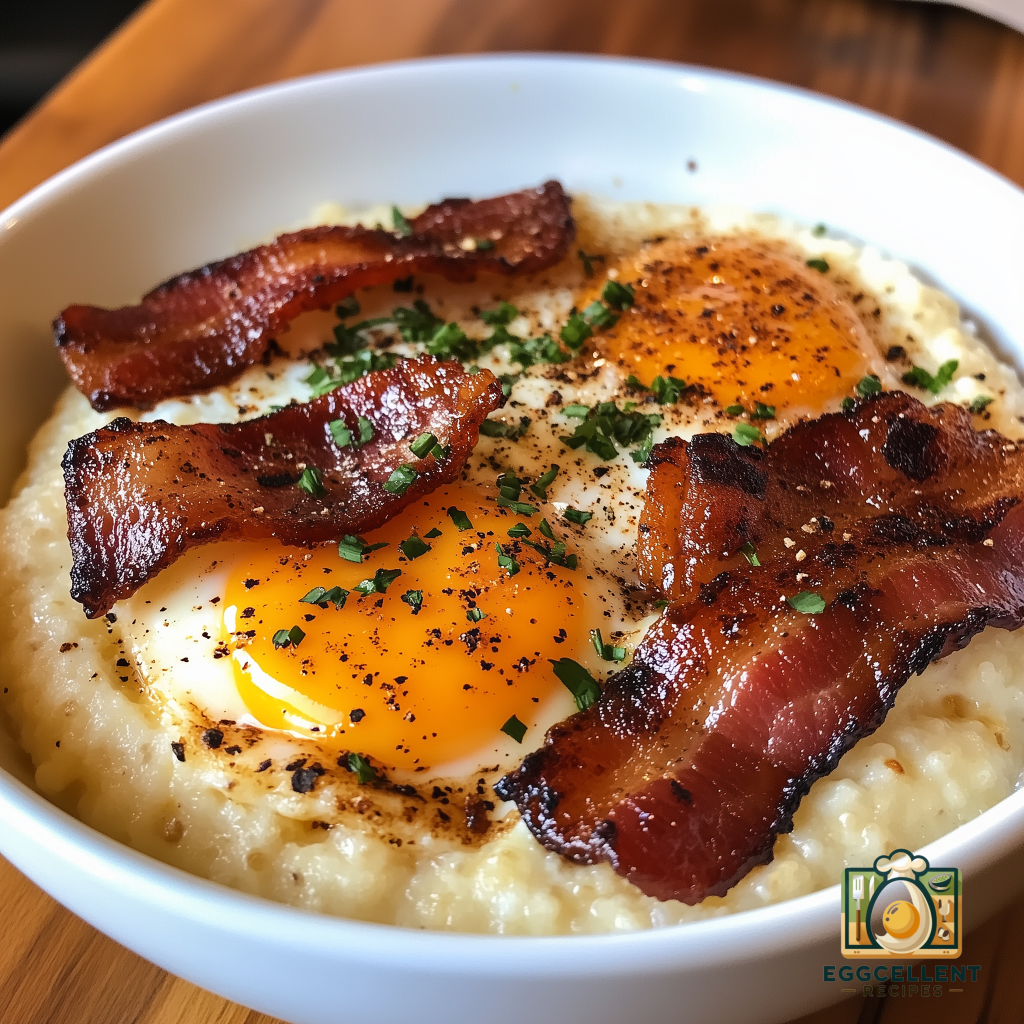 Bacon Eggs and Grits Recipe