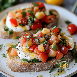 Breakfast Bruschetta Recipe