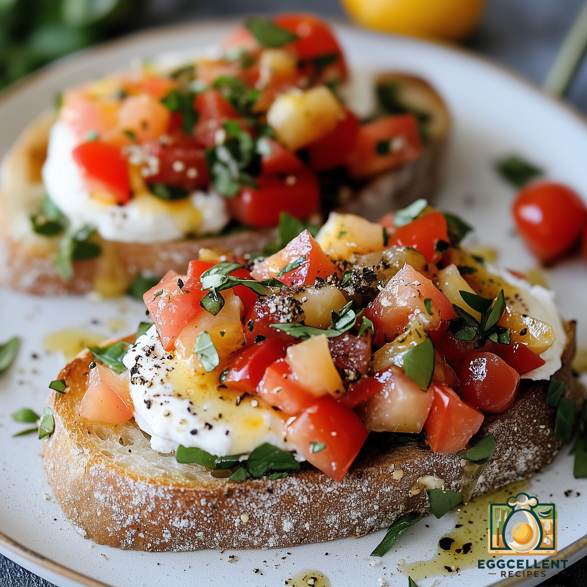 Breakfast Bruschetta Recipe