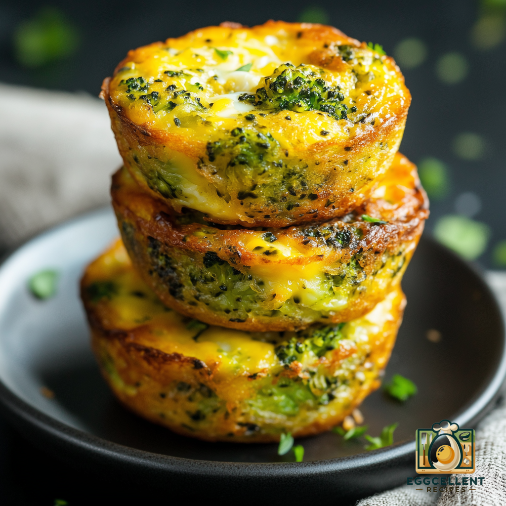 Egg and Broccoli Breakfast Muffins Recipe