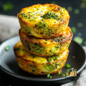 Egg and Broccoli Breakfast Muffins Recipe