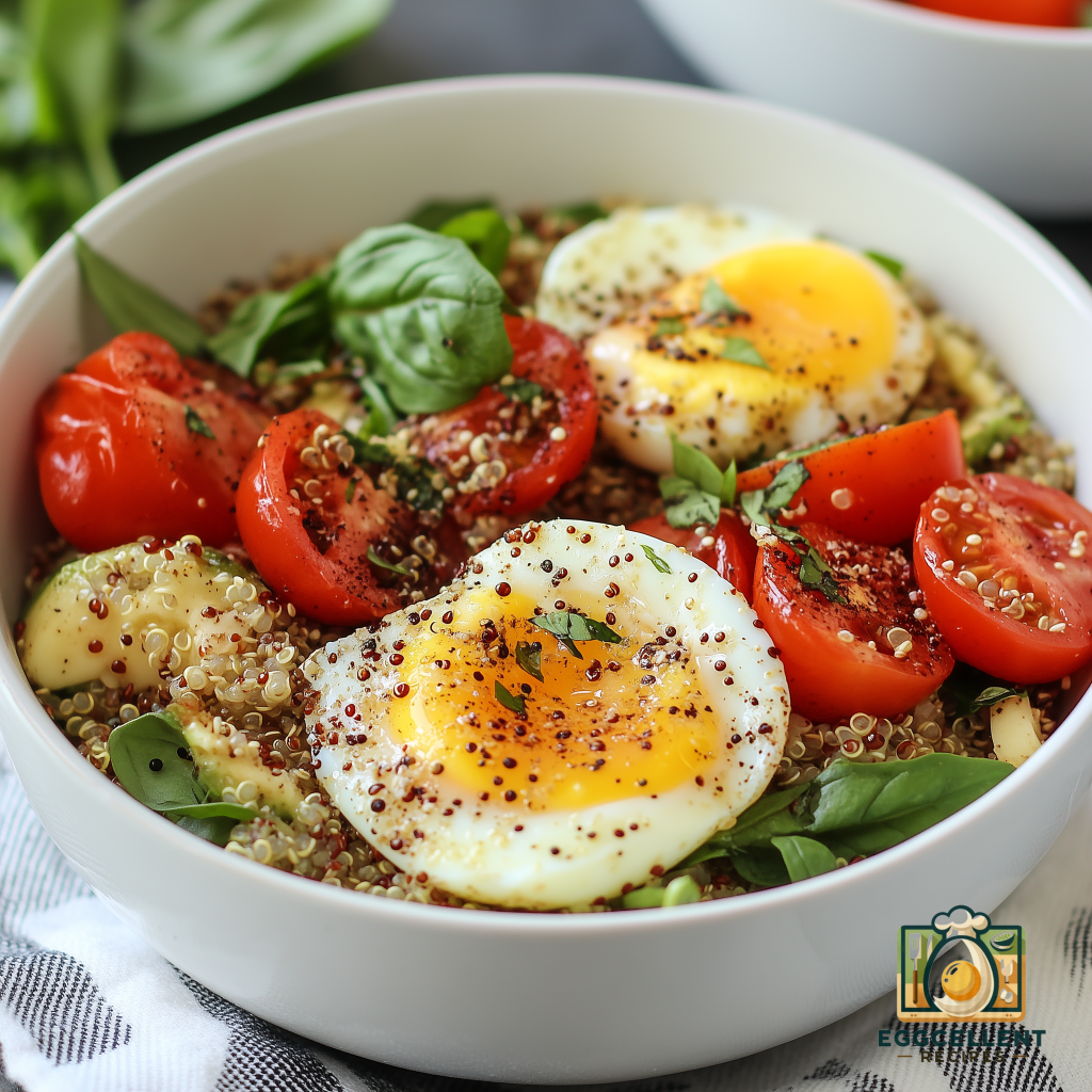  Egg and Quinoa Breakfast Bowl Recipe