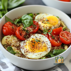 Egg and Quinoa Breakfast Bowl Recipe