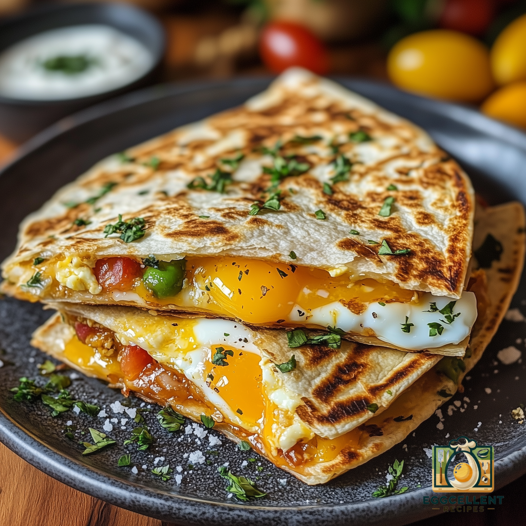 Fried Egg Quesadilla Recipe