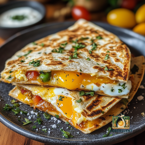 Fried Egg Quesadilla Recipe