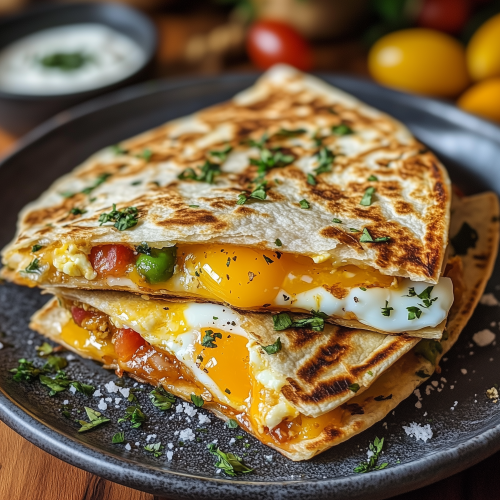 Fried Egg Quesadilla(01)