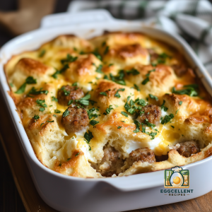 Sausage and Egg Biscuit Casserole Recipe