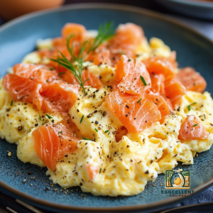 Scrambled Eggs with Smoked Salmon Recipe