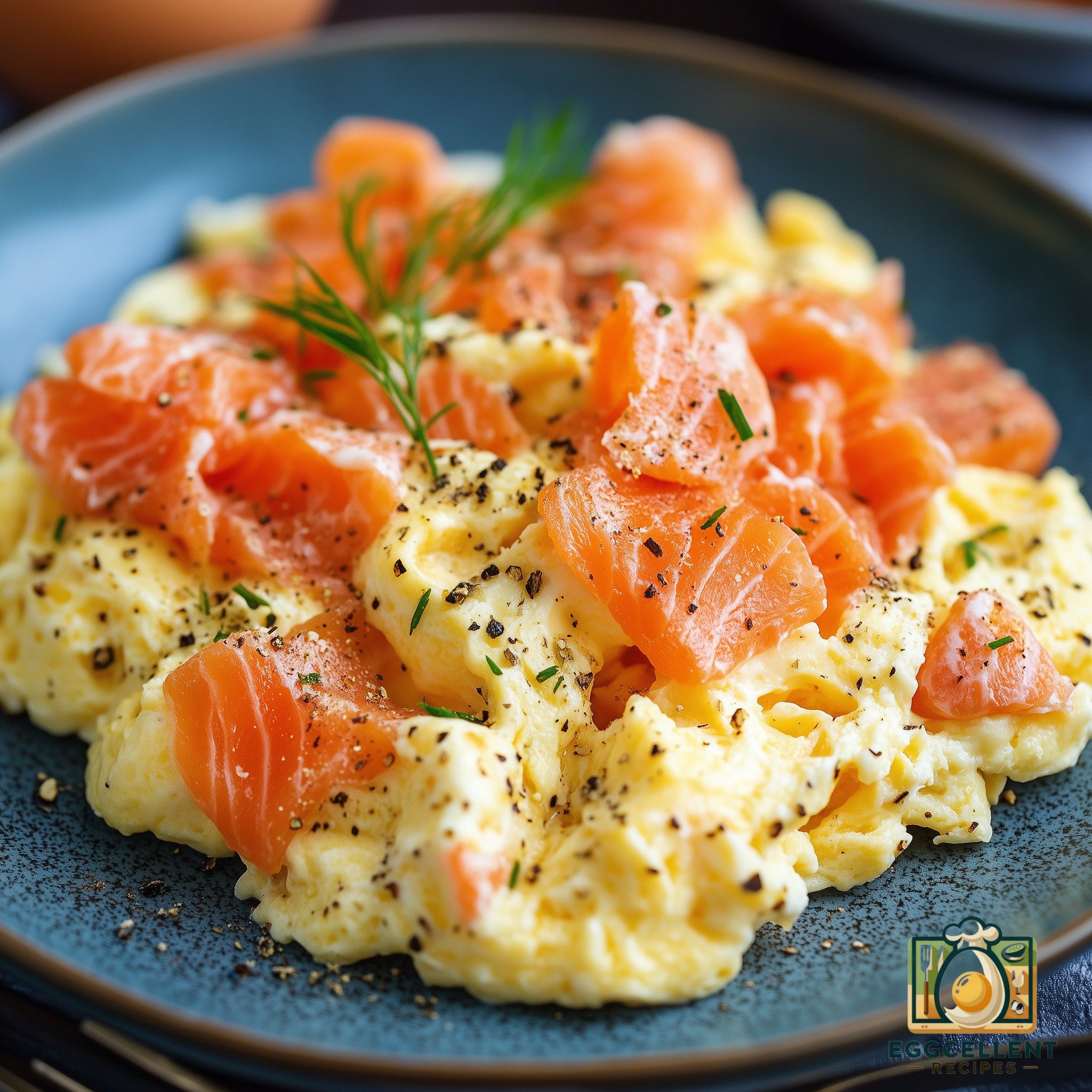 Scrambled Eggs with Smoked Salmon Recipe