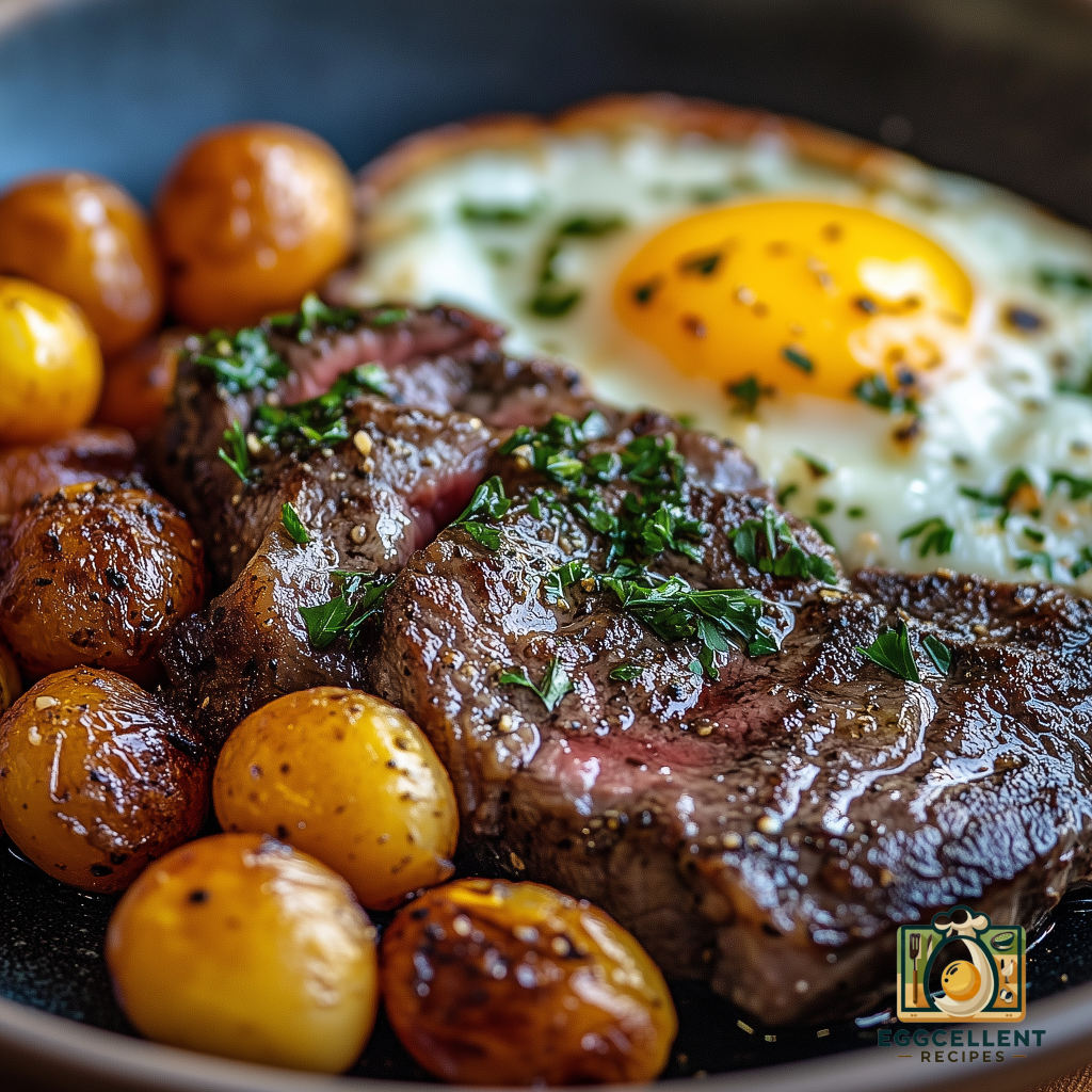 Steak and Eggs Recipe