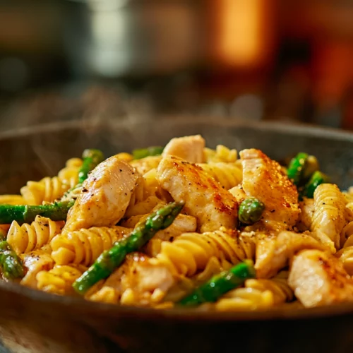 Chicken and Asparagus Pasta Recipe